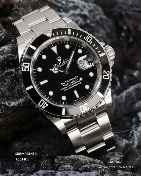 rolex submariner 16610ln|rolex submariner 16610 specs.